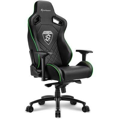 Silla Gaming Sharkoon Skiller SGS4 Negro / Verde