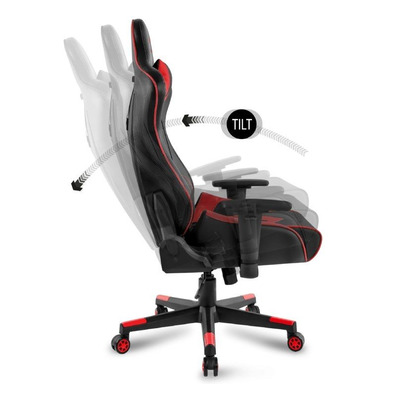 Silla Gaming Spirit da Gamer Crusader Roja / Negra