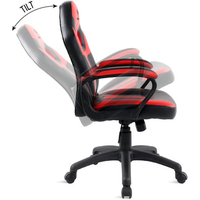 Silla Gaming Spirit da Gamer Fighter Junior Roja / Negra