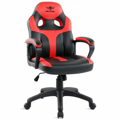 Silla Gaming Spirit da Gamer Fighter Junior Roja / Negra