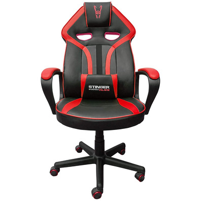 Silla Gaming Woxter Stinger Station Alien Negra / Roja