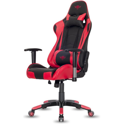 Cadeira Spirit Of Gamer Demon Siege Negro-vermelho