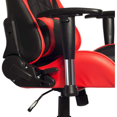 Cadeira Spirit Of Gamer Demon Siege Negro-vermelho