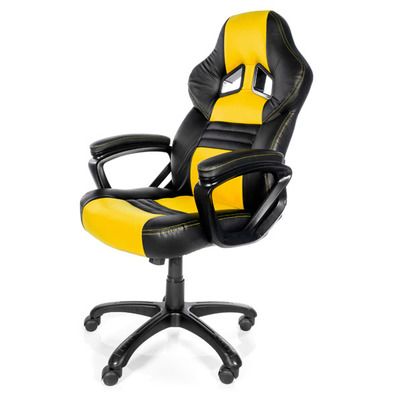 Cadeira Gaming Arozzi Monza - Amarelo