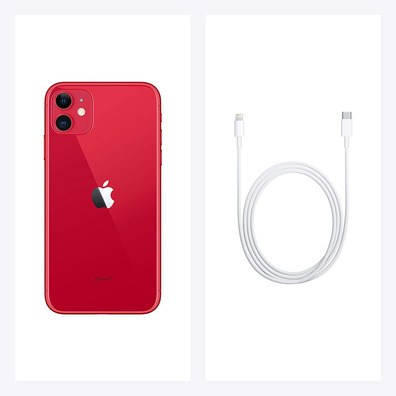 Smartphone Apple iPhone 11 64GB 6,1 " MHDD3QL/A Rojo