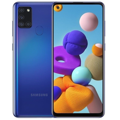 Smartphone Samsung Galaxy A21S A217F 4GB/64GB/6.5 '' Azul