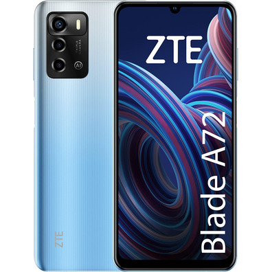 Smartphone ZTE Blade A72 4G 3GB/64GB Azul