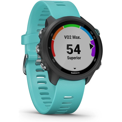 Smartwatch Garmin Forerunner 245 Música Turquesa