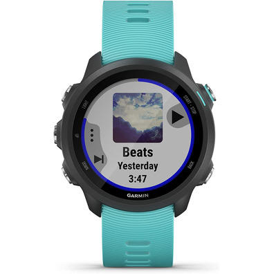 Smartwatch Garmin Forerunner 245 Música Turquesa