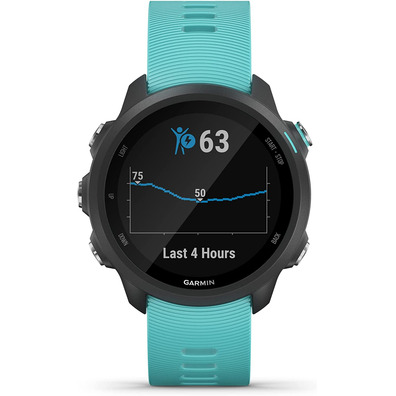 Smartwatch Garmin Forerunner 245 Música Turquesa