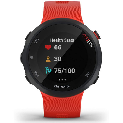 Smartwatch Garmin Forerunner 45 Notificaciones / Frecuencia Beijo Aca/GPS Rojo