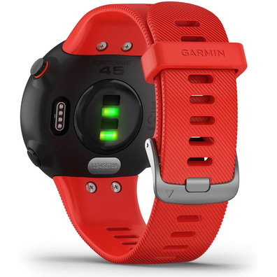 Smartwatch Garmin Forerunner 45 Notificaciones / Frecuencia Beijo Aca/GPS Rojo