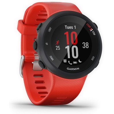 Smartwatch Garmin Forerunner 45 Notificaciones / Frecuencia Beijo Aca/GPS Rojo