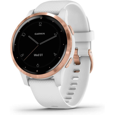 Smartwatch Garmin Sport Vivoactive 4S Branco Rosa