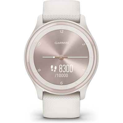 Smartwatch Garmin Vivomove Sport GPS Blanco Crema