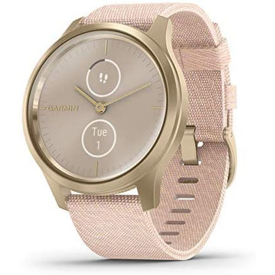 Smartwatch Garmin Vívomove Estilo GPS Oro y Rosa