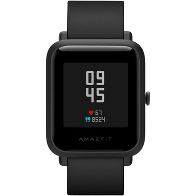 Smartwatch Huami Amazfit Bip A Carbon Black 3.25"/BT5.0/Monitor de frequência cardíaca/GPS