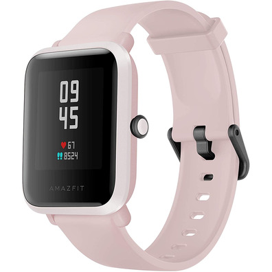 Smartwatch Huami Amazfit Bip S Rose Pink 1.28"/BT5.0/Monitor de frequência cardíaca/GPS