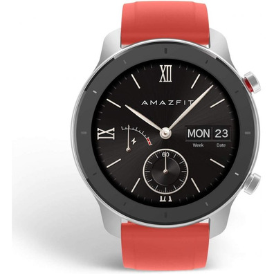 Smartwatch Huami Amazfit GTR 42mm Coral Rede BT5/Pulsómegro/GPS