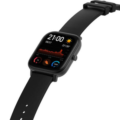 Smartwatch Huami Amazfit GTS Obsidian Black 1.65"/BT5/Monitor de frequência cardíaca/GPS