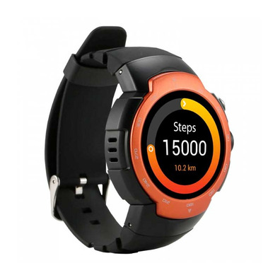 Smartwatch Leotec Black Diamond Laranja