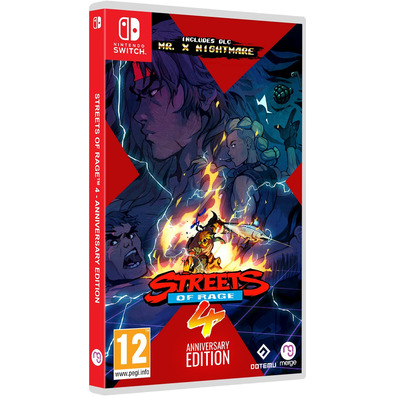 Ruas de Rage 4: Aniversário Edition Switch