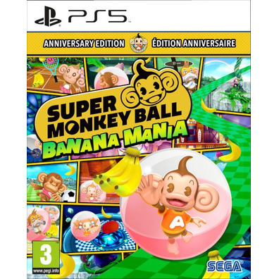 Super Macaco Ball Banana Mania Lançamento Edição PS5