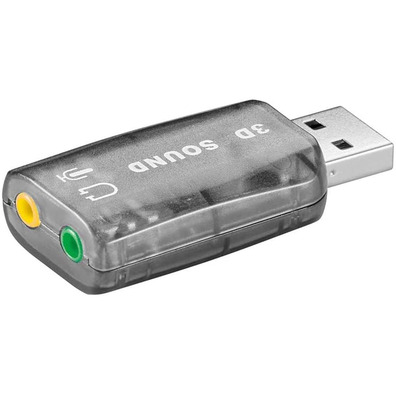 Tarjeta de Sonido USB Goodbay carro 3,5mm