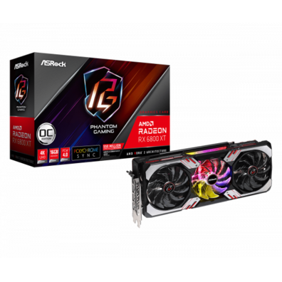 Tarjeta Rocha Asrock RX 6800XT PGD 16GB GDDR6