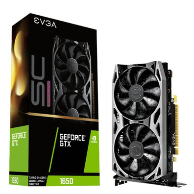 Tarjeta De Tarjeta EVGA Geforce GTX 1650 SC Ultra Gaming 4GB GDDR6