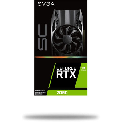 Tarjeta De Tarjeta EVGA GeForce RTX 2060 SC Gaming 6GB GDDR6