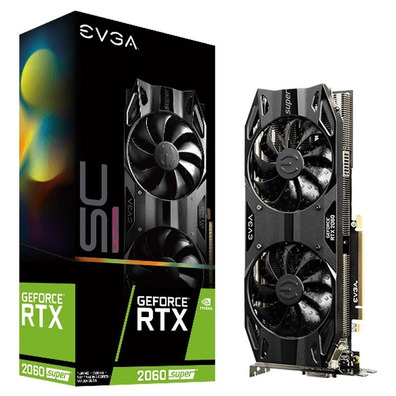 Tarjeta De Tarjeta EVGA Geforce RTX 2060 Super SC Ultra Gaming 8GB GDDR6 1680 Mhz