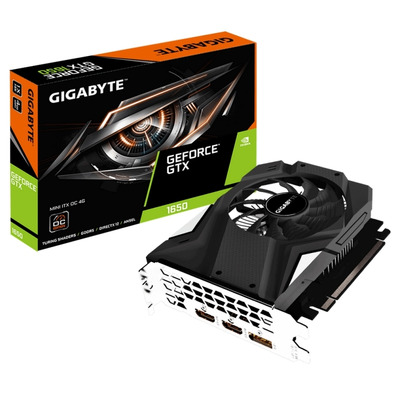 Tarjeta De Tarjeta Gigabyte GTX 1650 Mini ITX OC 4GB GDDR5