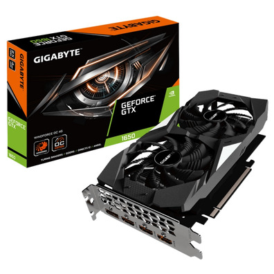 Tarjeta De Tarjeta Gigabyte GTX 1650 Windforce OC 4GB GDDR5