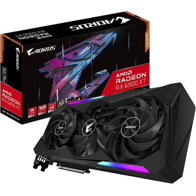 Tarjeta Show Gigabyte GV-R69XTAORUS M-16GD Radeon RX6900XT 16GB GDDR6