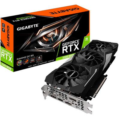 Tarjeta De Tarjeta Gigabyte RTX 2080 Super Gaming OC 8GB