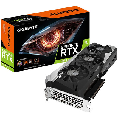 Tarjeta De Tarjeta Gigabyte RTX 3070Ti Gaming OC 8GB GDDR6X