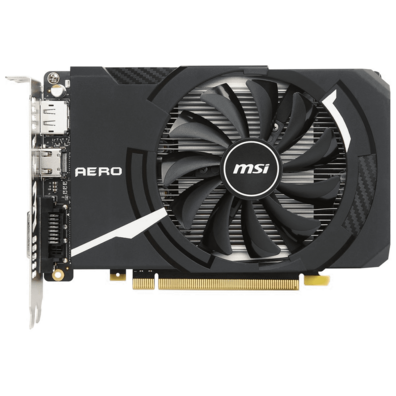 Tarjeta De Tarjeta MSI GTX1050 TI Aero ITX OCV1 4GB DDR5