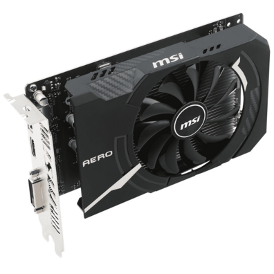 Tarjeta De Tarjeta MSI GTX1050 TI Aero ITX OCV1 4GB DDR5