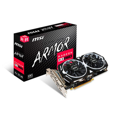 Tarjeta De Tarjeta MSI Radeon RX570 ARMOR OC 4GB GDDR5