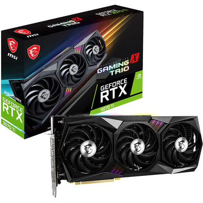 Tarjeta De Tarjeta MSI RTX 3070Ti Gaming X Trio 8GB GDDR6X