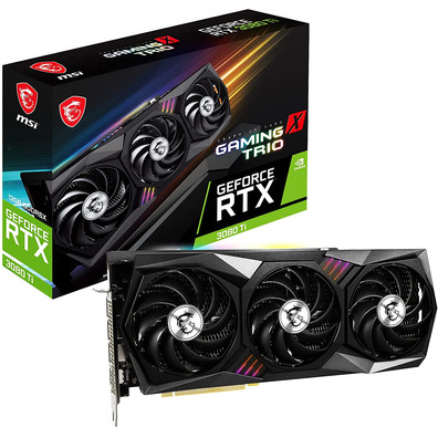 Tarjeta De Tarjeta MSI RTX3080 Ti Gaming X Trio 12GB GDDR6X