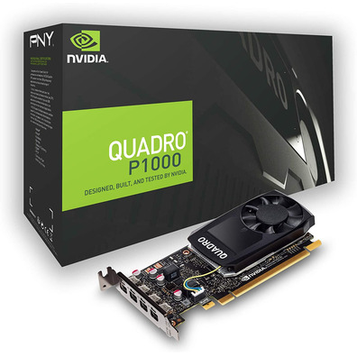 Tarjeta De Tarjeta PNY Quadro P1000 4GB GDDR5 V2