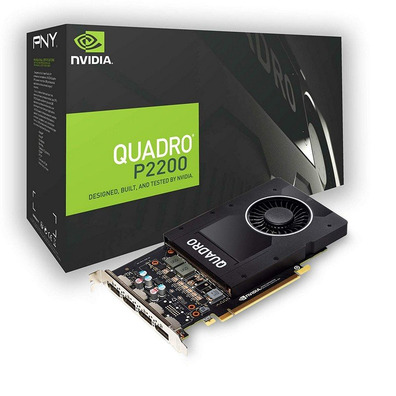 Tarjeta De Tarjeta PNY Quadro P2200 5GB GDDR5