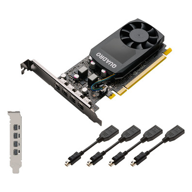 Tarjeta De Tarjeta PNY Quadro P620 2GB GDDR5 DP V2