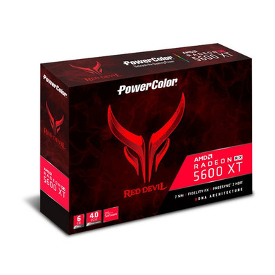 Tarjeta Power Powercolor Red Devil RX5600 XT OC 6GB GDDR6