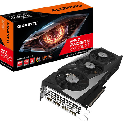 Tarjeta De Tarjeta RX6700XT OC 12GB GDDR6