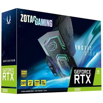 Tarjeta De Tarjeta Zotac ZT-A30900Q-30P Nvidia Geforce RTX3090 24GB GDDR6X