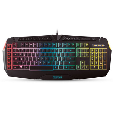 Teclado Gaming ocupando camboja Khaido RGB