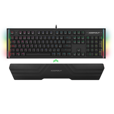 Teclado Keep Out F120PRO Gaming Mecânico RGB